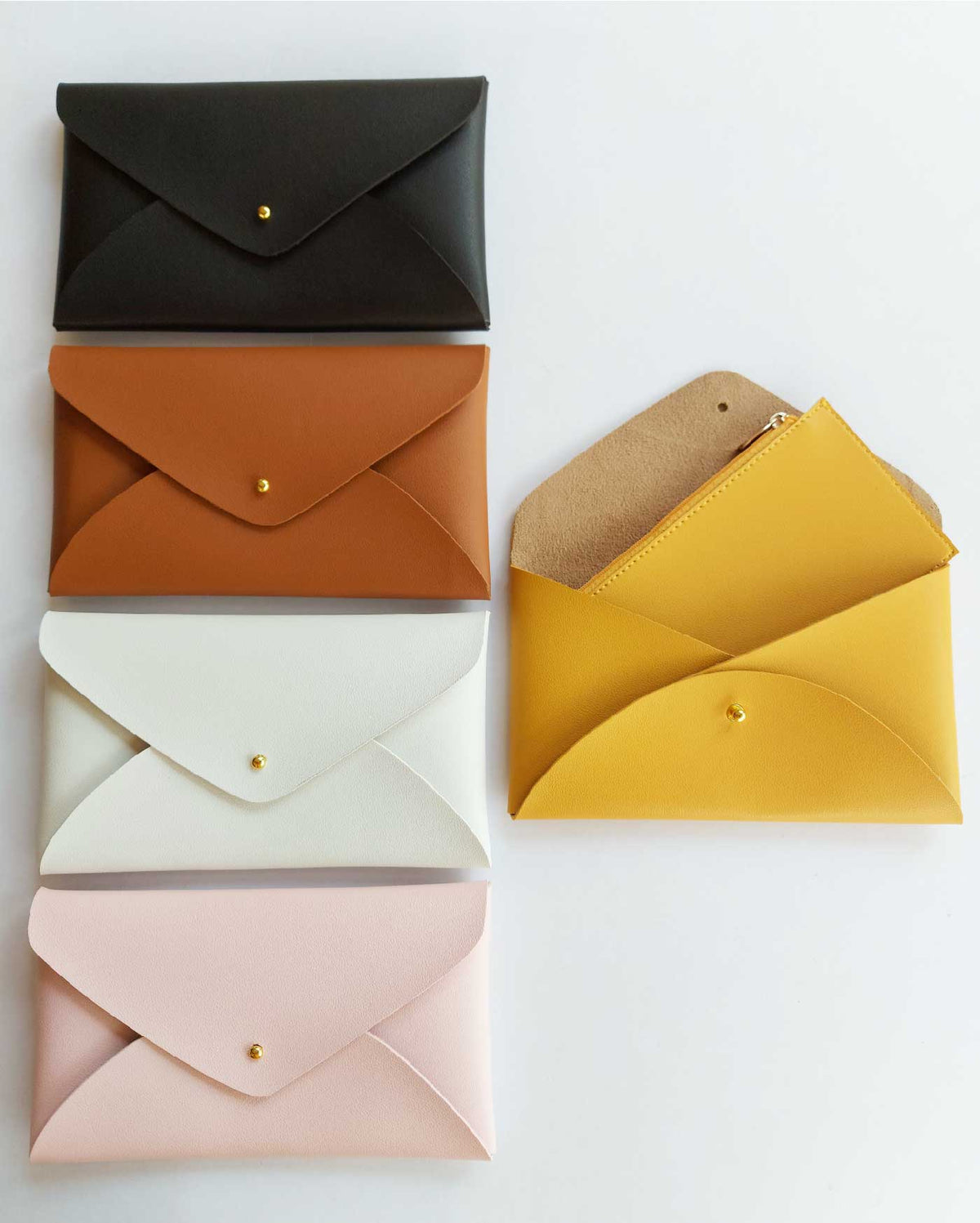 Envelope Wallet with Inner Pouch