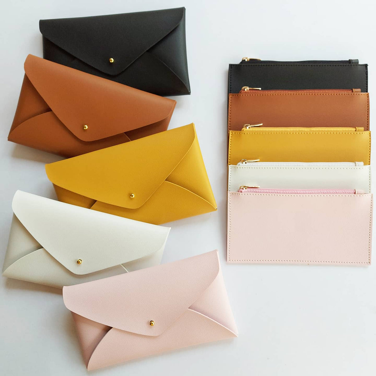 Envelope Wallet with Inner Pouch