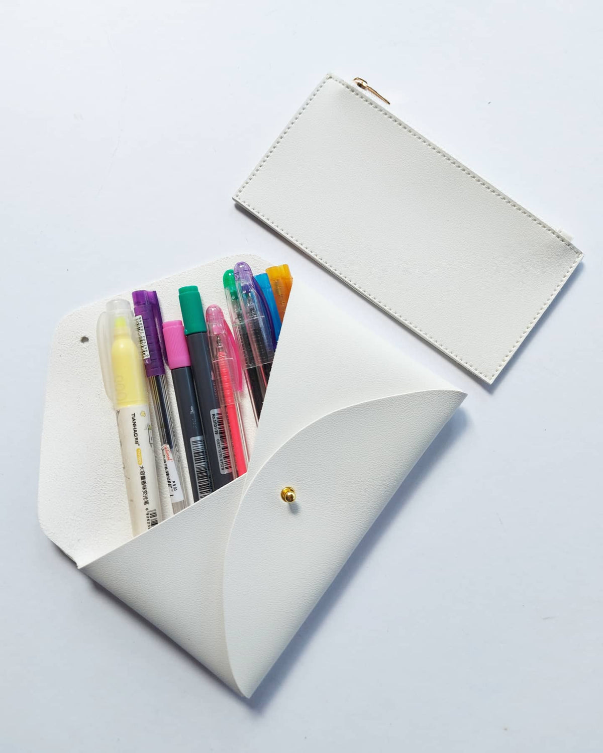 Envelope Wallet with Inner Pouch